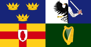 Irish 4 provinces flag.png